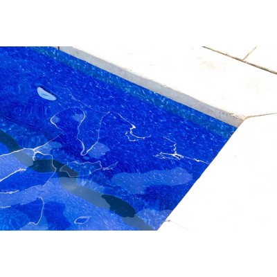 Haogenplast bazénová folie Printed Snapir NG Blue 25 m x 1,65 m x 1,5 mm, role