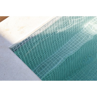Haogenplast bazénová 3D folie Matrix Silver 25 m x 1,65 m x 1,5 mm, role