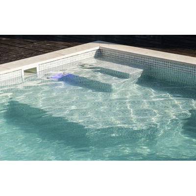 Haogenplast bazénová 3D folie Matrix Silver 25 m x 1,65 m x 1,5 mm, role