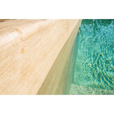 Haogenplast bazénová 3D folie Larch Nature 25 m x 1,65 m x 1,5 mm, role