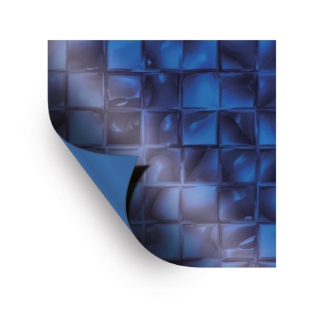 AVfol Decor - Mozaika Modrá Electric, 1,65m šíře, 1,5mm, metráž