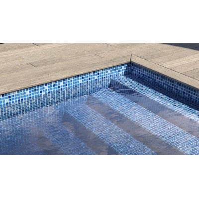 AVfol Decor - Mozaika Modrá, 1,65m šíře, 1,5mm, 25m role