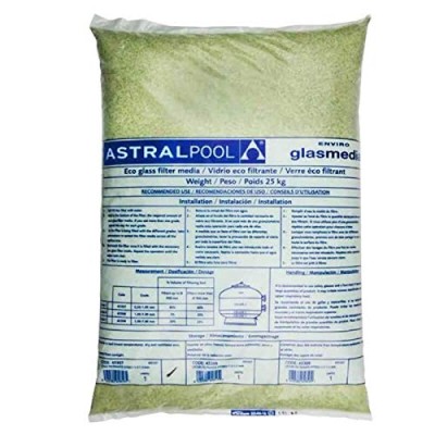 AstralPool filtrační sklo 1,0 - 3,0 mm 25 kg