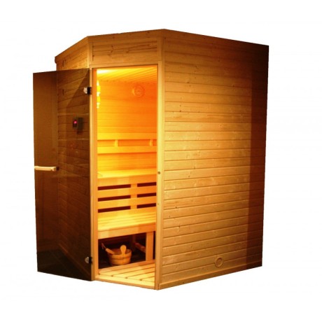 Saunaproject finská sauna Ampere 180x150cm