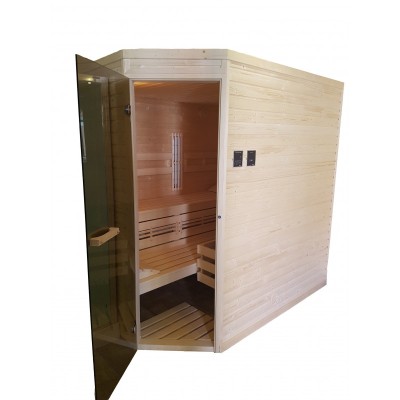 Saunaproject finská sauna Ampere 230x180cm