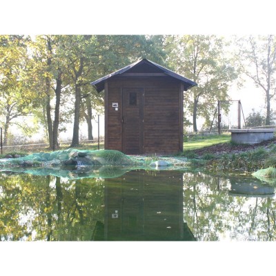 Saunaproject venkovní sauna Ampere 250x210cm