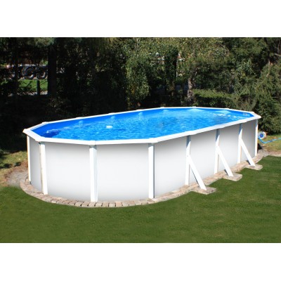 Bazén Planet Pool Classic WHITE/Blue – samotný bazén 610 x 360 x 120 cm vč. skimmeru