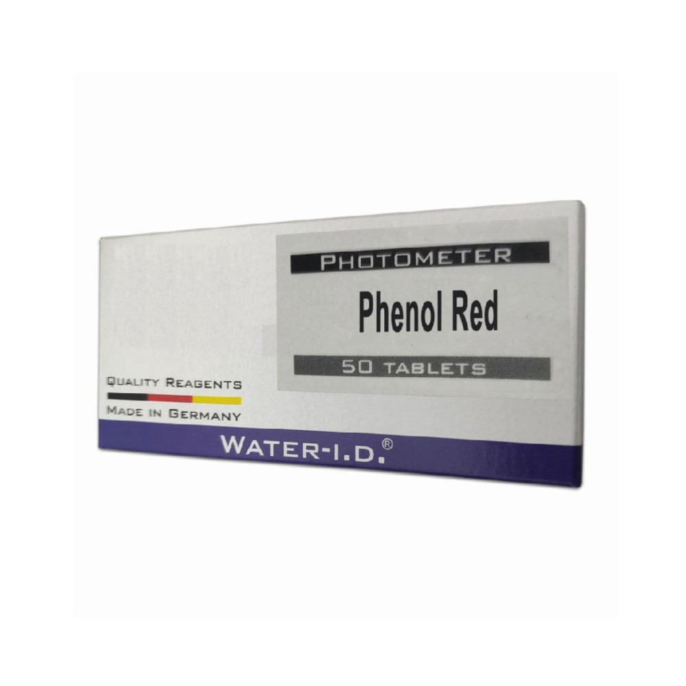 Water I.D. tablety pro PoolLab pH Phenomel Red 50 tablet
