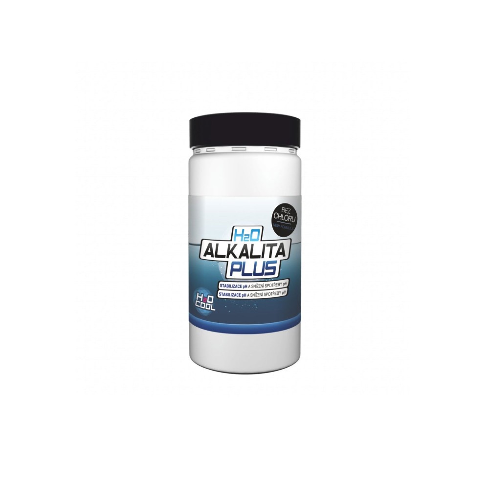 H2O COOL bezchlórový přípravek pro stabilizaci alkality vody H2O Alkalita Plus 1,4 kg