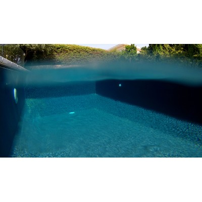 Haogenplast bazénová folie Uni colour 25 m x 1,5 mm, role 1,65 m, černá, mat