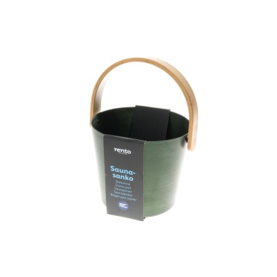 RENTO Saunový kbelík AL 5 l, JUNIPER (tm.zelená)